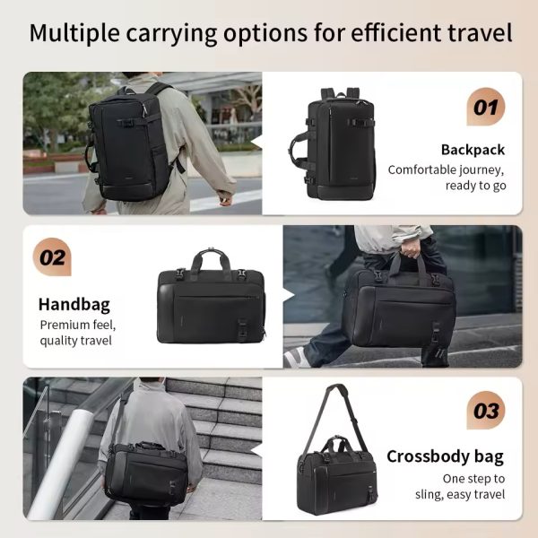 tigernu 17" 3 in 1 men's backpack