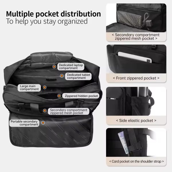 tigernu 17" 3 in 1 men's backpack